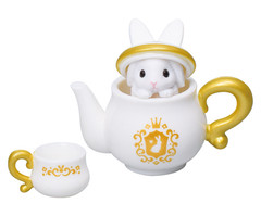 Tarlin Rabbit Cake Shop Gashapon Bunny Teapot Cupcake Mini Figure 1 Random Toy
