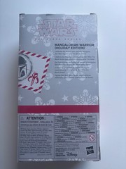 Star Wars Black Series Mandalorian WARRIOR (HOLIDAY EDITION) Figure NEW