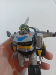 Time Shadow Megazord Power Rangers Force Figure 2000 (5 in) Zord Grey Timeranger