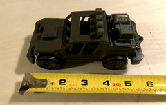 Unbranded Military Jeep Toy Looks Like GI Joe Vamp Cheetah NOT GI Joe Size/Scale