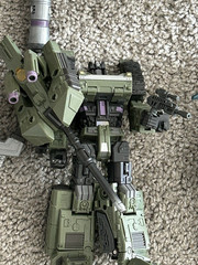 Warbotron WB01-05 3rd Party Bruticus/Combaticons Complete Loose No Box Display
