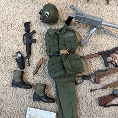 Huge Lot Of Vintage Hasbro 12in G.I. Joe, 21st Century Soldier Weapons And More