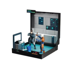 Console Heroes Playstation 1 Metal Gear Solid Snake vs Cyborg Ninja Diorama NEW