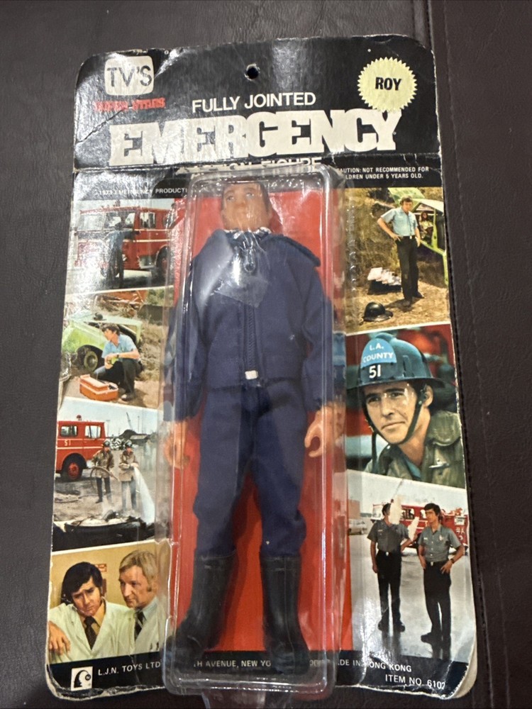 Ljn Emergency 51 Fully Jointed Item # 6102 Made In Hong Kong