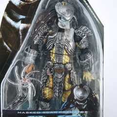 Predator Series Alien Vs Predator Masked Scar Predator 8″ Action Figure Gift Toy