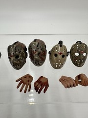 Jason Voorhees Accessories For Figures And Displays, Assorted Lot