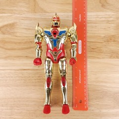 Superhuman Samurai Syber Squad Metal Data Matrix Servo Gold Steel Uniform