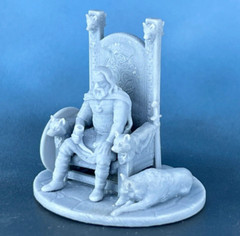 Action Figures. Resin soldier Viking Jarl 40mm of a warrior of the north