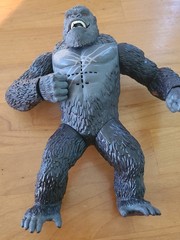 Playmates Godzilla x Kong Battle Roar Kong Electronic Figure 7 Inch Toy Tested