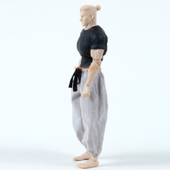 Jujutsu Kaisen Fushiguro Toji Shirt Pant Clothes For 1/12 Figure Body Outfit