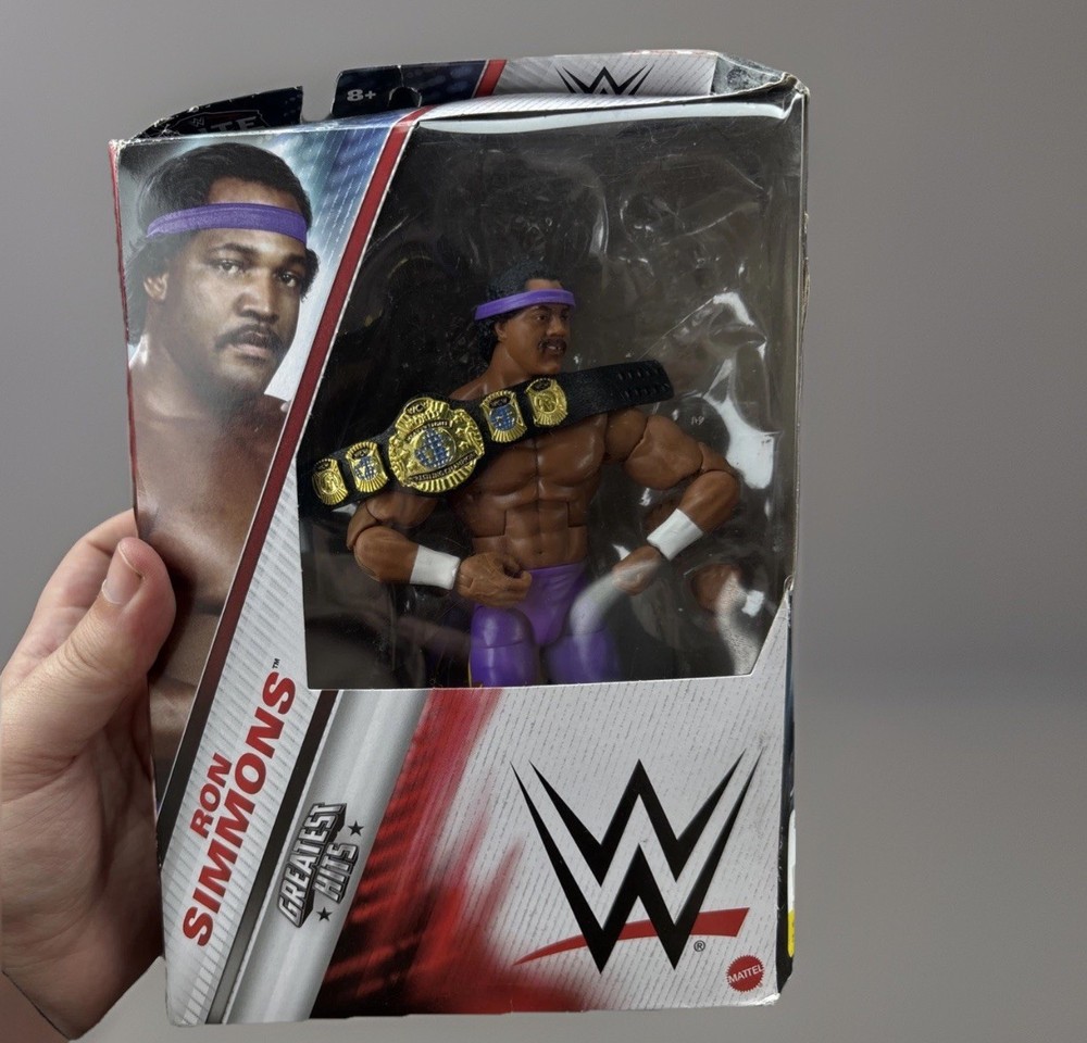Ron Simmons – WWE Elite Greatest Hits 7 Mattel Toy Wrestling Action Figure