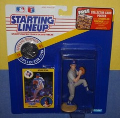 1991 NOLAN RYAN Texas Rangers #34 Starting Lineup ! 7 No-Hitters !
