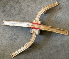 1998 Learning Curve Britt Allcroft Wooden Thomas Train 3 Tier Mountain Tunnel! +