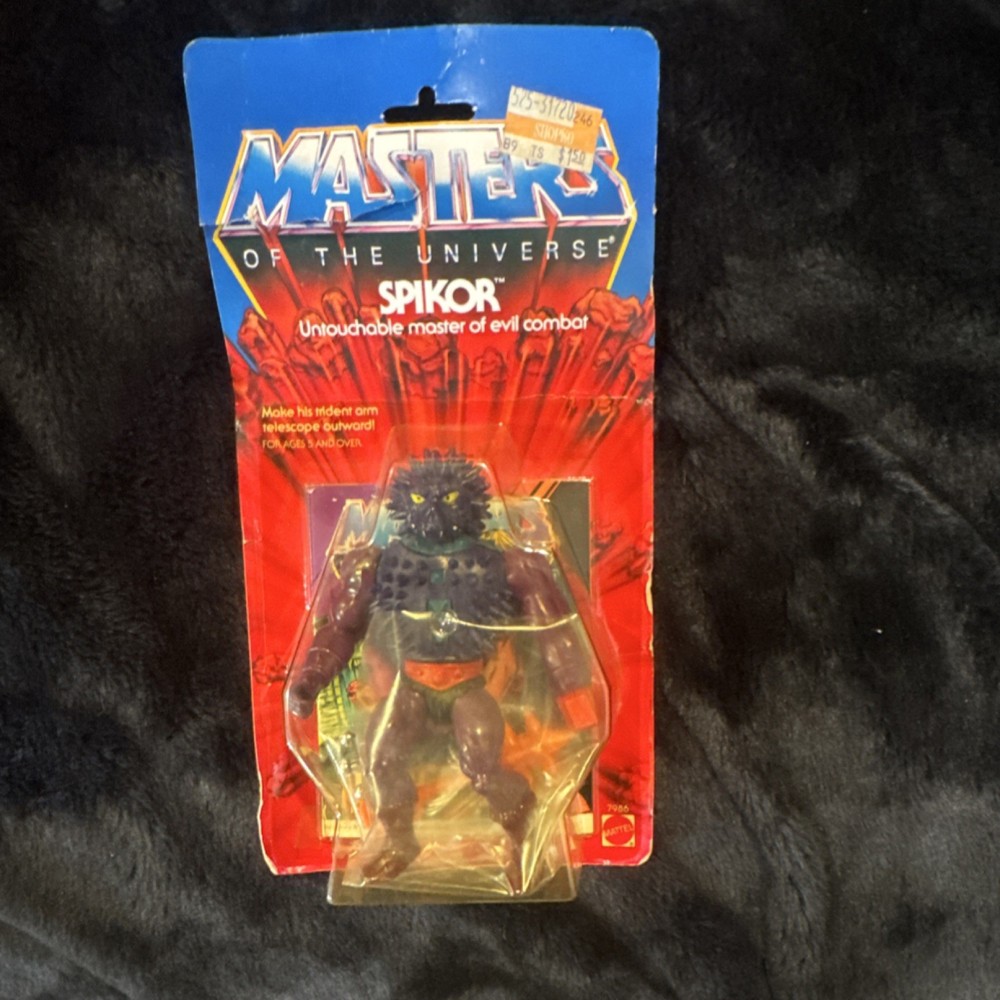 Mattel Spikor Masters of the Universe Action Figure Boxed 1984 Plastic Vintage