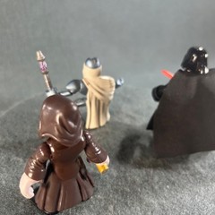 Star Wars Galactic Heroes Darth Vader Sidious Palpatine MagnaGuard Figure Lot