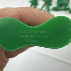 Disney Pixar Toy Story Lot Of 9 Thinkway Green Army Men Soldiers