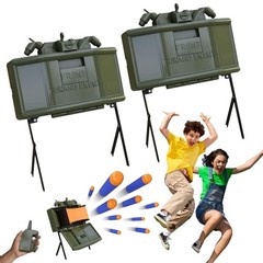 Remote Control Black Action Figures Toy Playset with Figures and RC
