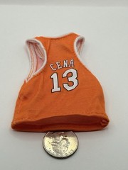WWE Elite Series – John Cena Orange Basketball Jersey Only Fodder 1/12 Scale