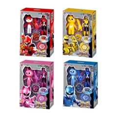 NEW A+BOX Miniforce Gyro Squad Toys Volt Max Lucy Spinning Battle Figures W/BOX