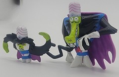 The Powerpuff Girls Mojo Jojo Baboon Kaboom PVC 2″ Figures 2 Pc. Cartoon Network