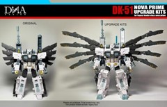 DNA DK-51 Wings Weapon Upgrade Kit For Legacy Leader Class Nova Prime WITH BONUS