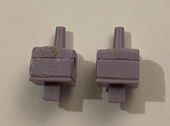 original G1 Transformers MONSTRUCTOR R+L FIST HAND parts lot FREE SHIP