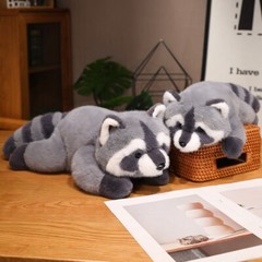 Cute Raccoon Plush Toy Stuffed Animals Soft Doll Pillow Grey Raccoon Toys Birthd