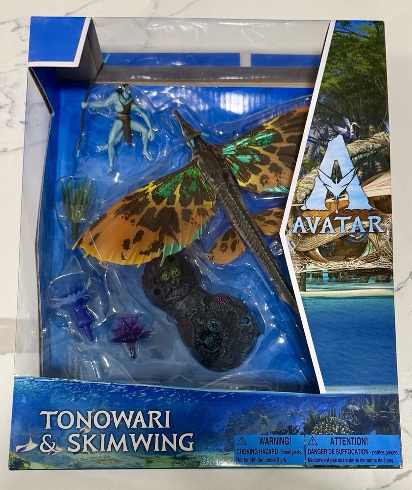Avatar Tonowari & Skimwing 9 Inch Figure with Accessories.