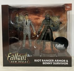 Fallout New Vegas Action Figure 2-Pack NCR Riot Ranger Armor and Benny McFarlane