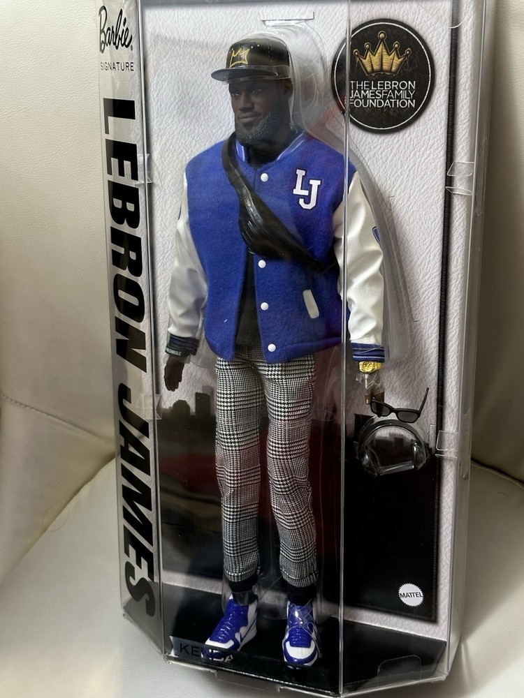 Barbie Signature LeBron James Kenbassadors *NEW*Collectible with Varsity Jacket