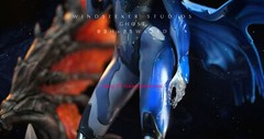 WINDSEEKER Ghost Nova Terra 1/4 Resin Statue Model GK Painted 62cm WD Presale