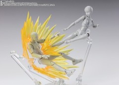 Tamashii Effect Shock Impact Yellow Ver. for S.H.Figuarts Bandai New