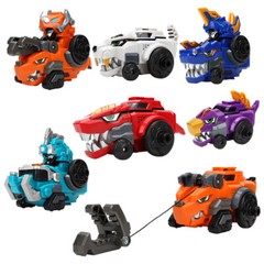 In Box Core Dinosaur Transform Ultra Chest Part Helmet Disk Figure Kids Toy Car