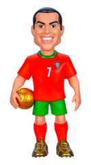 Cristiano Ronaldo Portugal MINIX Collectible Figurines World Cup 2026 Brand NEW