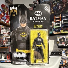 DC Batman Returns Batman Action Figure on Blister Card, Black/Yellow
