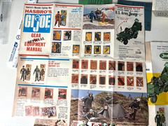 1964 GI Joe Action Soldier Army Equipment Manual Advertising Brochure Lot Hasbro