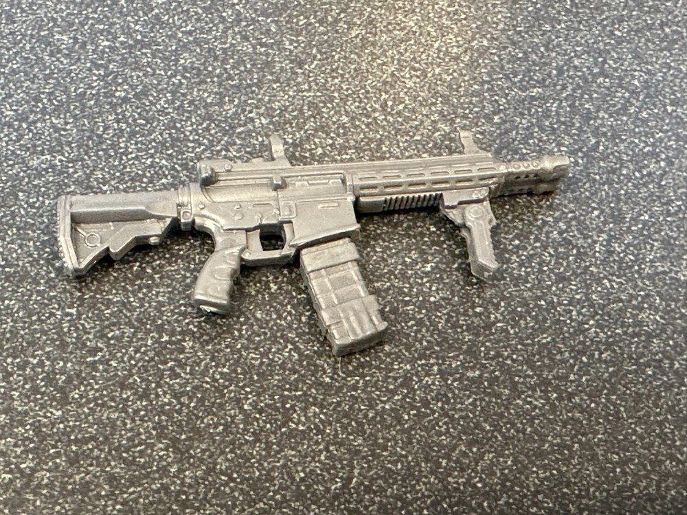 G.I. Joe Classified Series #77(BIG BEN)6” Scale MINT (Assault Rifle Gun W/ Clip)