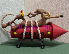 1pcs Looney Tunes Wile E. Coyote Handmade 5.9*11.8 Inch Toy