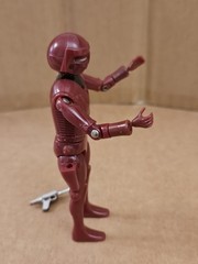 1979 Sentry + Silver Blaster The Black Hole Red Robot Figure MEGO Disney Vintage