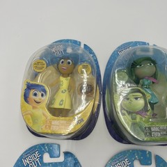5 Disney PIXAR Inside Out Figures Includes Joy, Sadness, Fear, Disgust, Anger