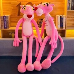 Disney Pink Panther Plush Toy Soft Stuffed Animal Doll Cute Gift for Kids