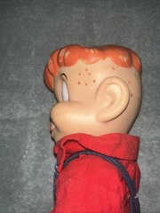 1954 Joe Palooka Little Max hard plastic doll 16 inch Vintage Comic Character