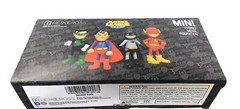 Herocross Mini HMF Box of 4 Justice League Series 0.5 ”DC Comics” Action Figur