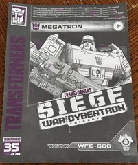 Walmart Transformers 35th Special Edition War For Cybertron WFC-S66 Megatron
