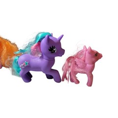 My Little Pony Lot of 10 Ponies MLP Various Gens, Good Condition
