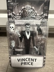 NECA Toony Terrors Vincent Price Silver Screen Black & White