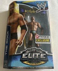 WWE Mattel Elite THE ROCK Wrestling Figure Ringside Collectibles Exclusive