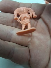 Topps Garbage Pail Kids THIN LYNN 1986 Figure Mini Salmon Pink Tone RARE