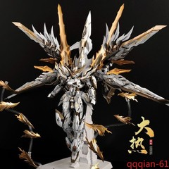 ZZA 1/100 Blue Flame Snow White Model Kit – Custom Color with Alloy Frame Gift