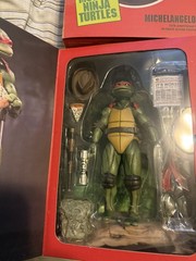 NECA ULTIMATE TMNT NINJA TURTLES 1990 35TH ANNIVERSARY ALL 4 MIKE RAPH DON LEO